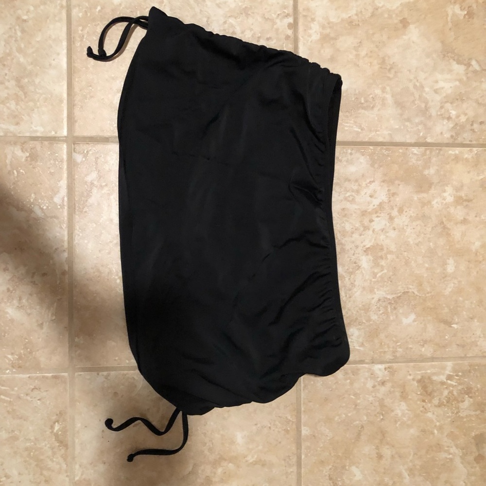 Maternity Side-Tie Swim Skirt-Like New
